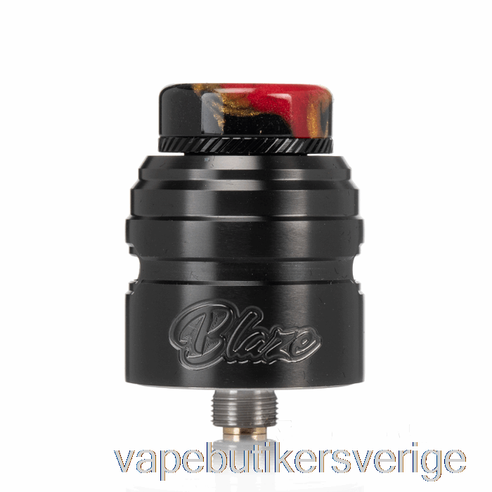 Vape Sverige Thunderhead Creations Blaze Solo 24mm Bf Rda Gunmetal